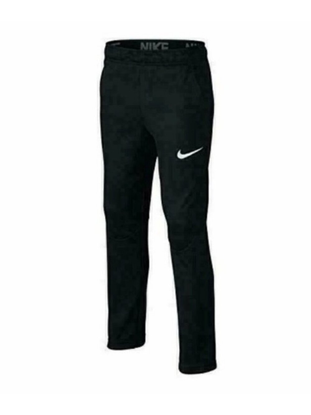 Nike Boys Black Dri-Fit Athletic Pants Size XLarge Drawstring Waist
